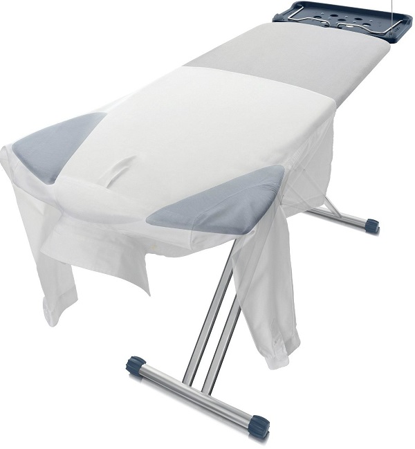 Parker Extra Wide Ironing Pro Board with Shoulder Wing Folding