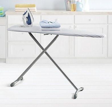 Real Simple Ironing Board with Bonus Folding Board made of Sturdy steel