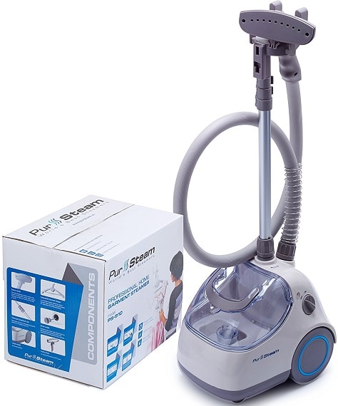 Elite Garment Steamer by Pursteam packaging