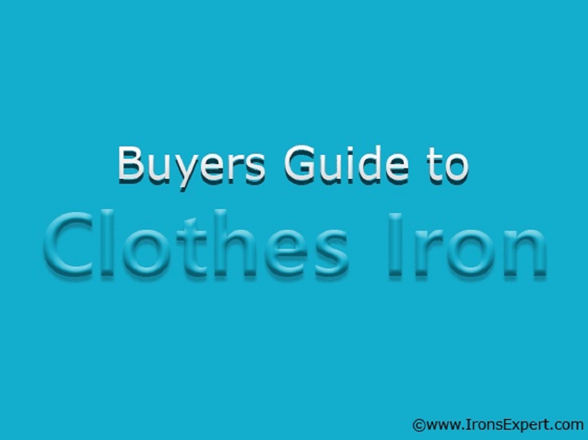 clothing iron buying guide