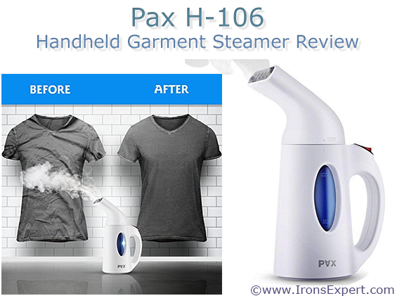 pax h-106 clothes-fabric-garment-handheld-steamer article thumbnail