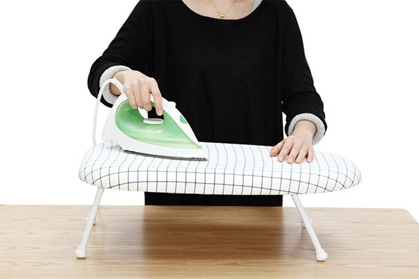 Honey Can Do Tabletop Ironing Board with Retractable Iron Rest