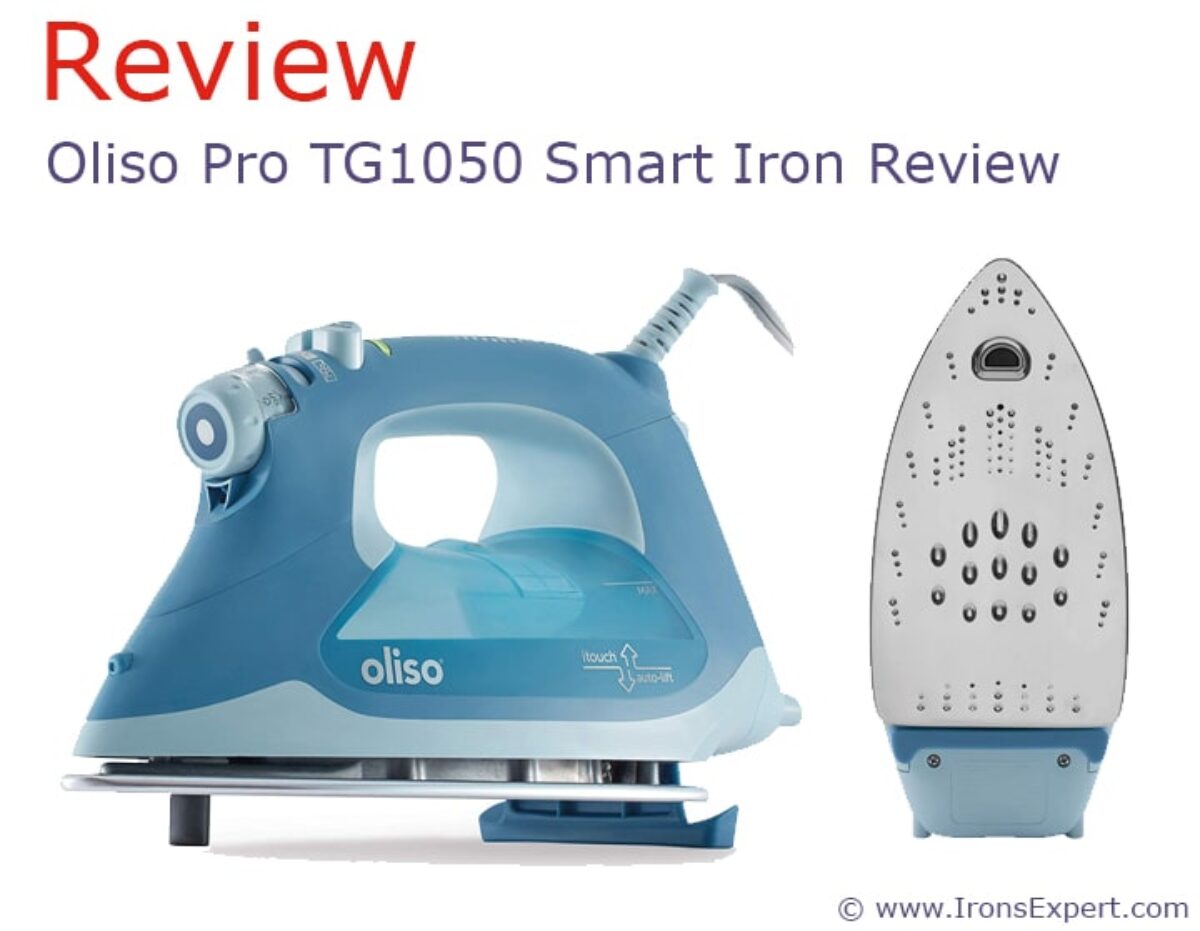 Oliso TG1050 Smart Iron Review - Good for Quilting?