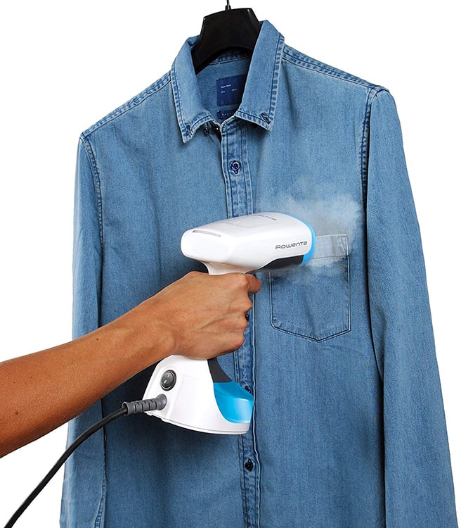 rowenta dr7000 ironing a shirt-min