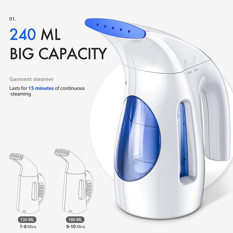 Hilife HL7 steamer capacity-min