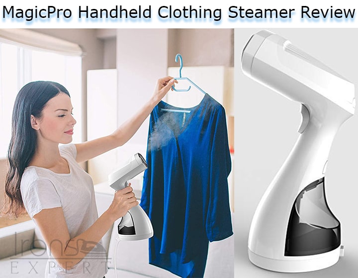 MagicPro Handheld Portable Garment Steamer review article thumbnail-min