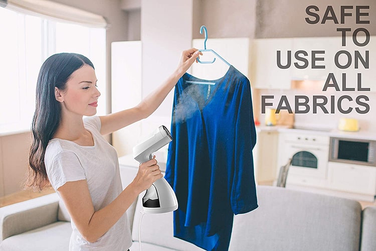 MagicPro Handheld Portable Garment Steamer usable on all fabrics-min