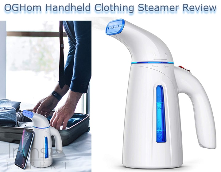 OGHom Handheld Clothing Steamer 240ml review article thumbnail-min