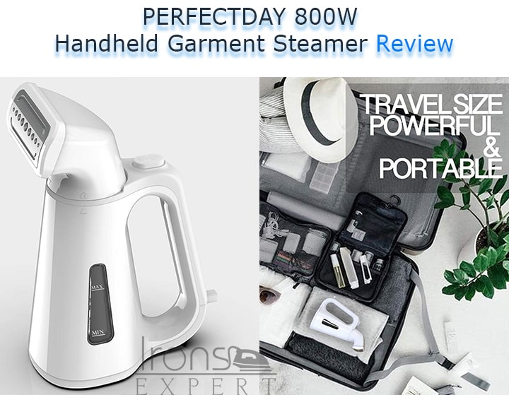 PERFECTDAY 800W Handheld Garment Steamer review article thumbnail-min