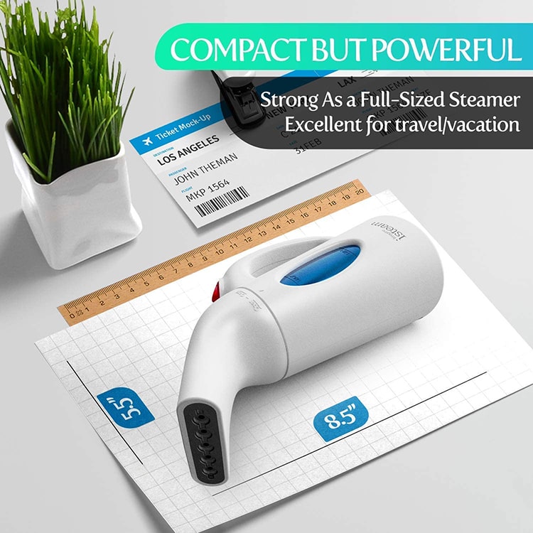 iSteam Steamer for Clothes H106 compact but powerful-min