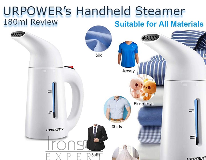 URPOWER 180ml steamer for clothes - thumbnail